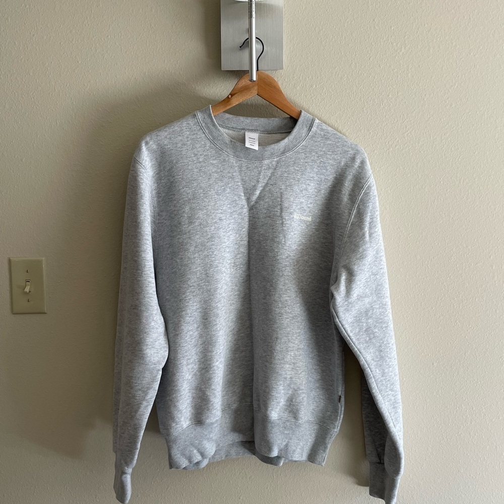 Jjjjound Creneck Sweatshirt Heather Grey